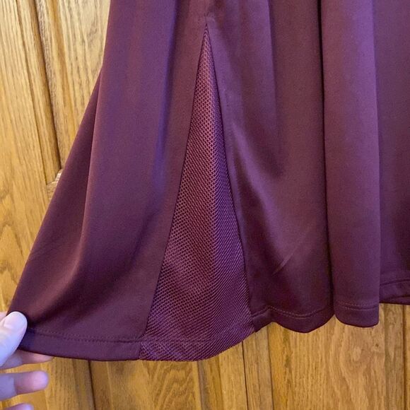 Inherit Clothing Company Manda Burgundy Athletic Midi Dress - Picture 10 of 10